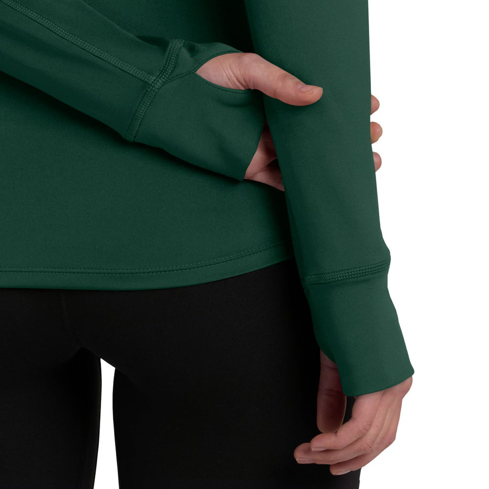 Green Bay Packers Women's Elements Raglan Quarter-Zip Jacket | NFL US