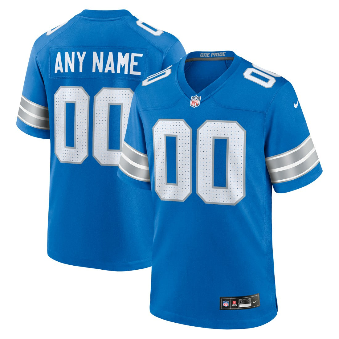 Detroit Lions Custom Game Jersey | NFL Sale