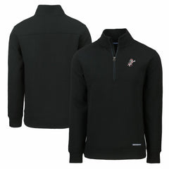 Cincinnati Reds Cutter & Buck Cooperstown Collection Roam Eco Recycled Quarter-Zip Pullover - MLB Pullover