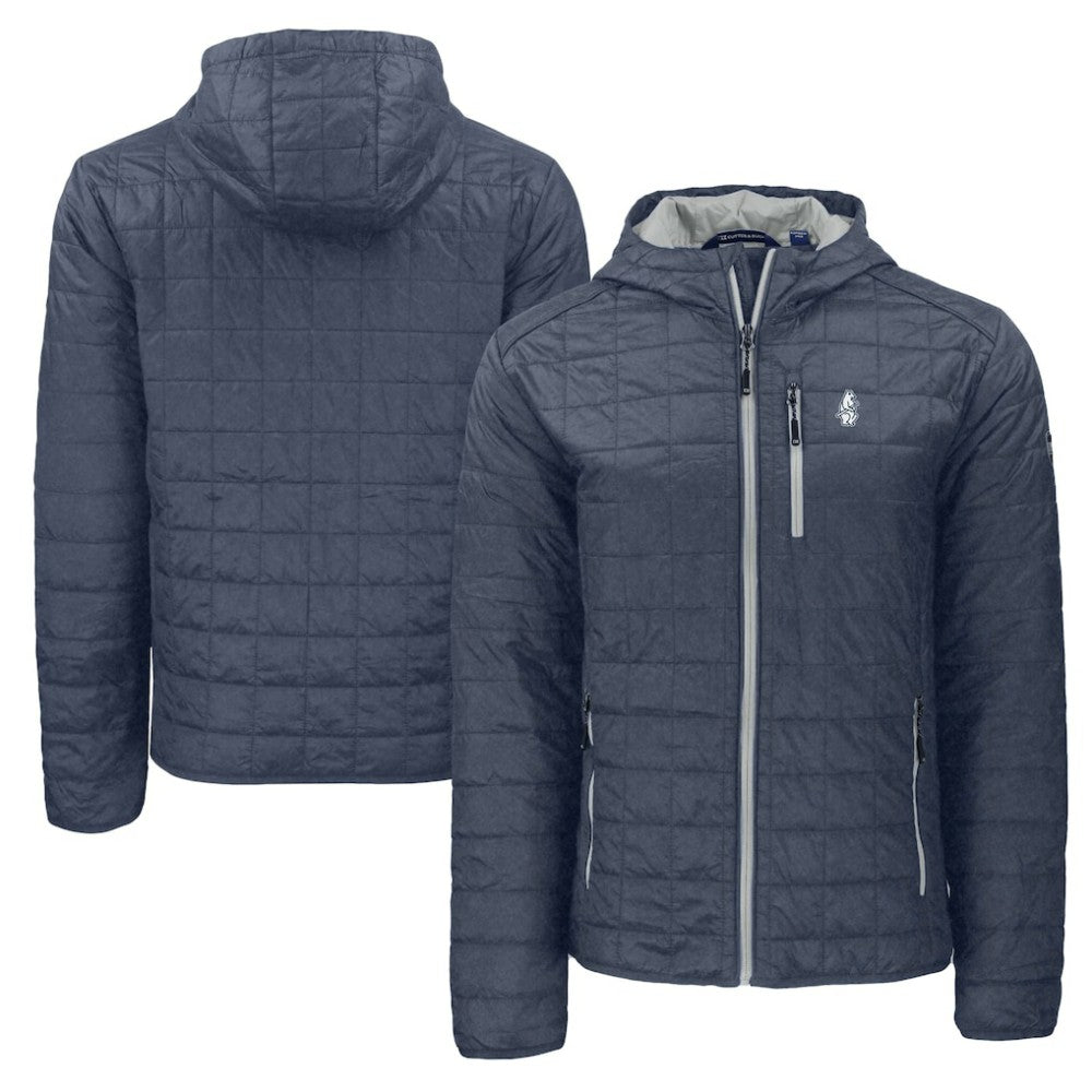 Chicago Cubs Cutter & Buck Cooperstown Collection Rainier Primaloft Eco Full-Zip Hooded Jacket - MLB Jackets