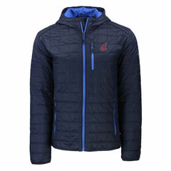 Cleveland Guardians Cutter & Buck Cooperstown Collection Rainier Primaloft Eco Full-Zip Hooded Jacket - MLB Jackets
