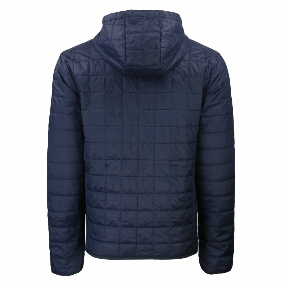 Cleveland Guardians Cutter & Buck Cooperstown Collection Rainier Primaloft Eco Full-Zip Hooded Jacket - MLB Jackets