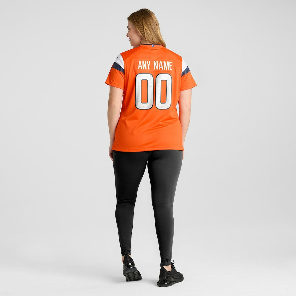 Denver Broncos Women's Mile High Collection Custom Game Jersey | NFL Hot