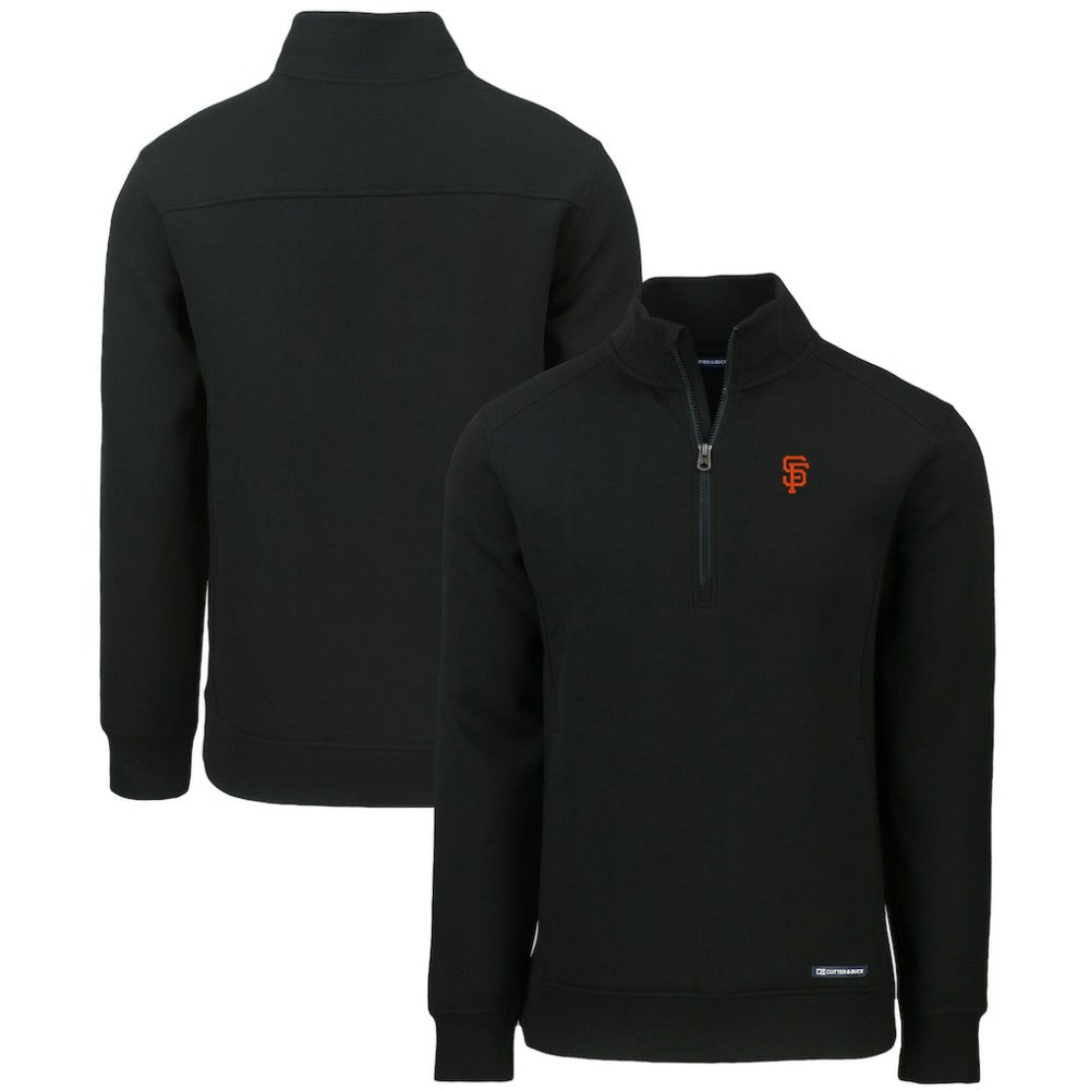 San Francisco Giants Cutter & Buck Roam Eco Recycled Quarter-Zip Pullover - MLB Pullover