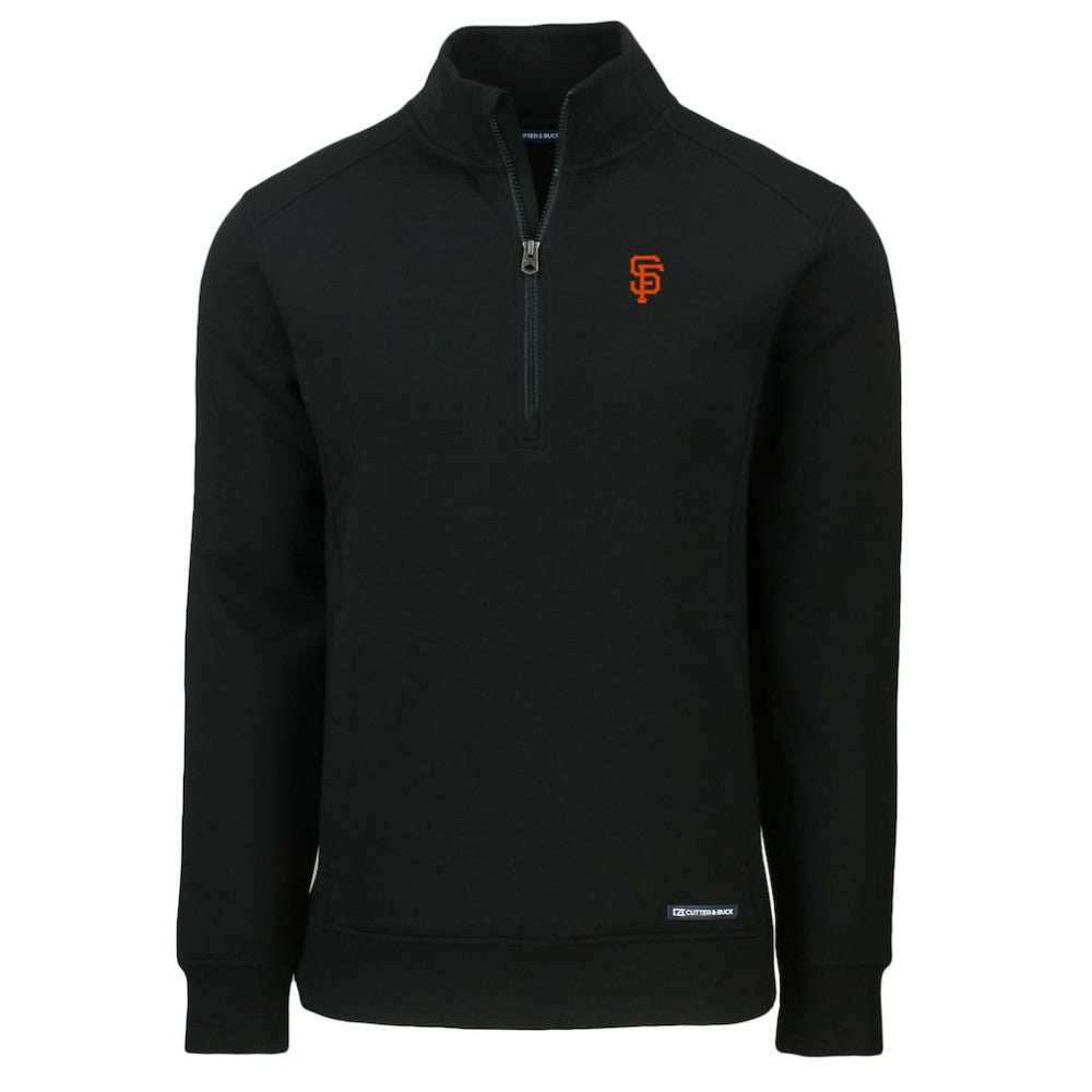 San Francisco Giants Cutter & Buck Roam Eco Recycled Quarter-Zip Pullover - MLB Pullover