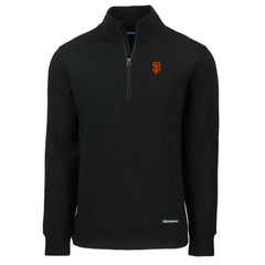San Francisco Giants Cutter & Buck Roam Eco Recycled Quarter-Zip Pullover - MLB Pullover