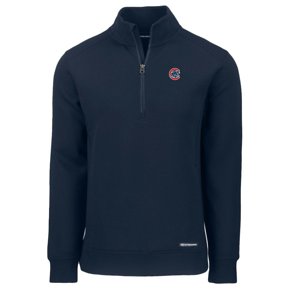 Chicago Cubs Cutter & Buck Roam Eco Recycled Quarter-Zip Pullover - MLB Pullover