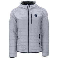 Detroit Tigers Cutter & Buck Rainier Primaloft Eco Full-Zip Hooded Jacket - MLB Jackets