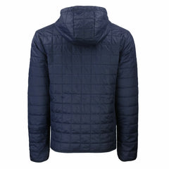 New York Mets Cutter & Buck Americana Rainier Primaloft Eco Full-Zip Hooded Jacket - MLB Jackets