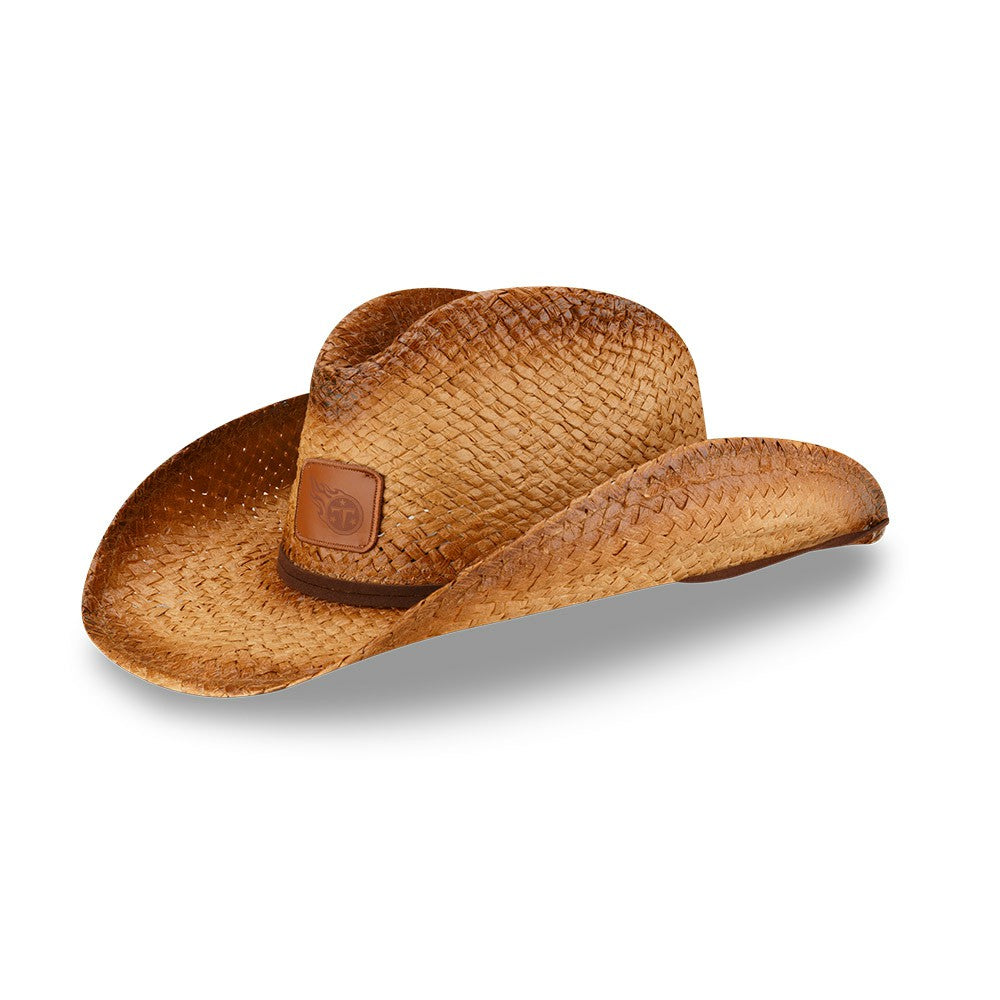 Tennessee Titans Unisex Dutton Curved Brim Straw Hat | NFL Sale
