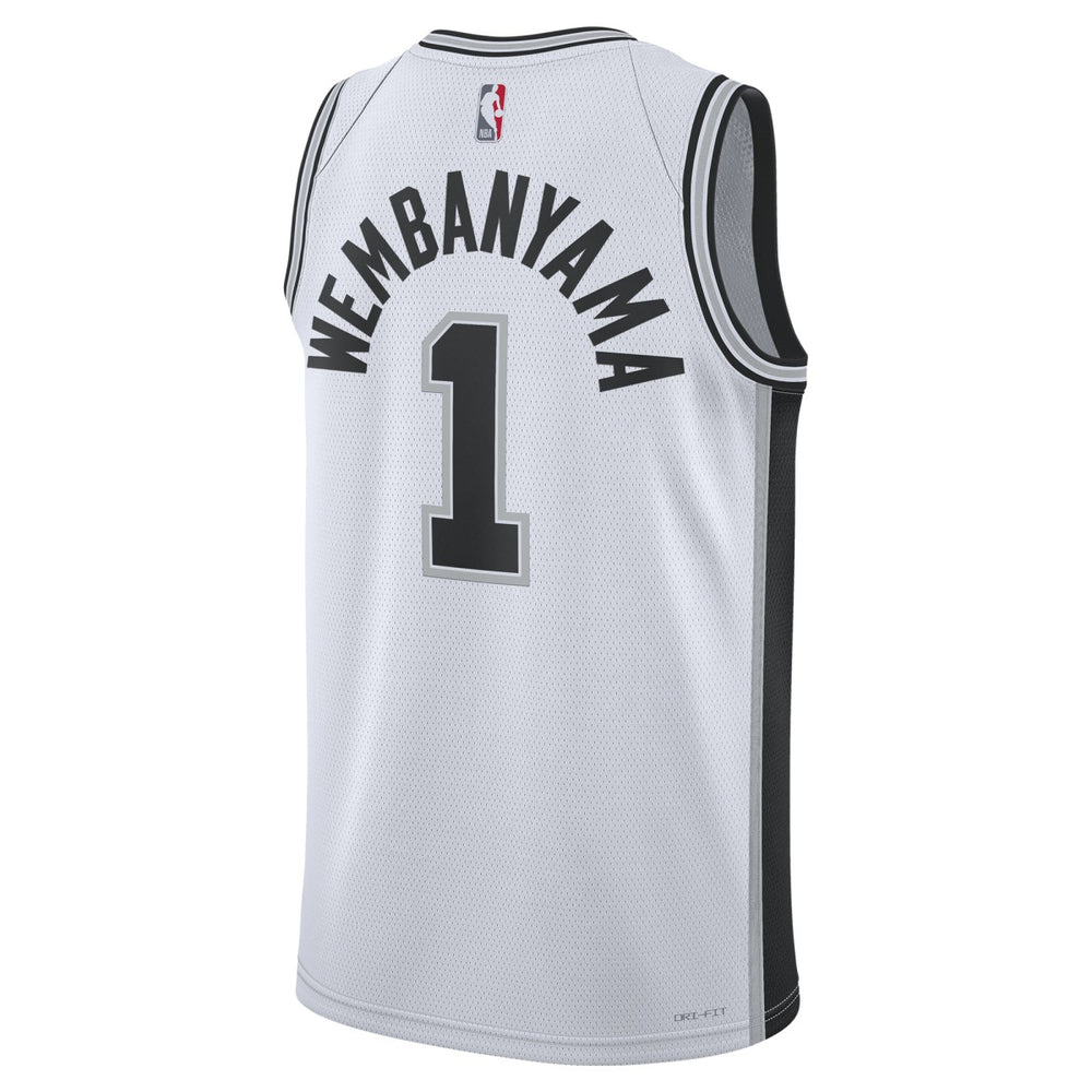 White Victor Wembanyama San Antonio Spurs Unisex Swingman Jersey | NBA