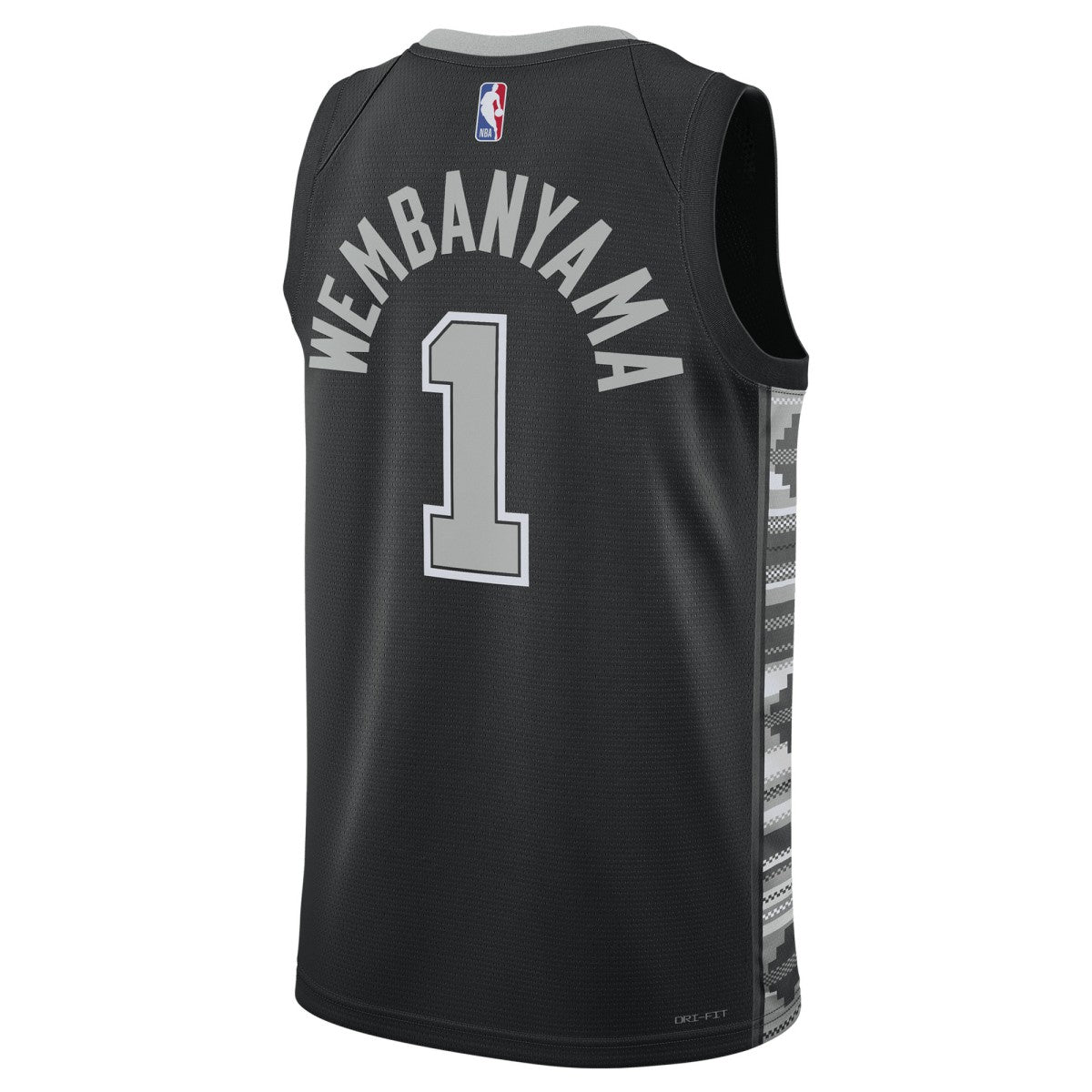 Black Victor Wembanyama San Antonio Spurs Jordan Brand Unisex Swingman Jersey | NBA