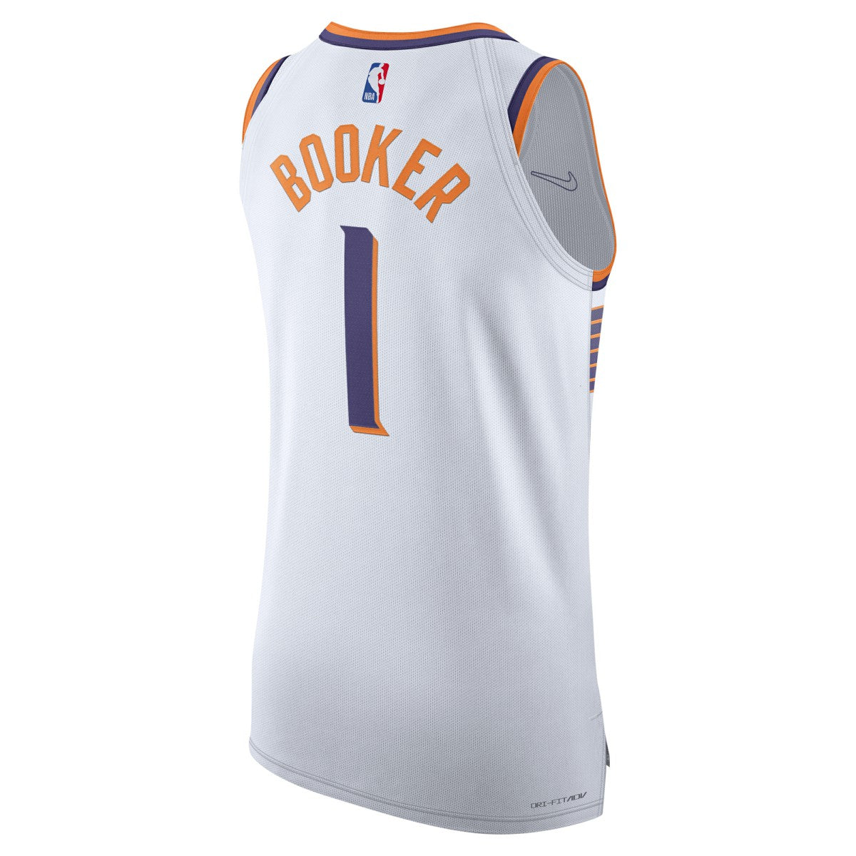 White Devin Booker Phoenix Suns Authentic Jersey | NBA