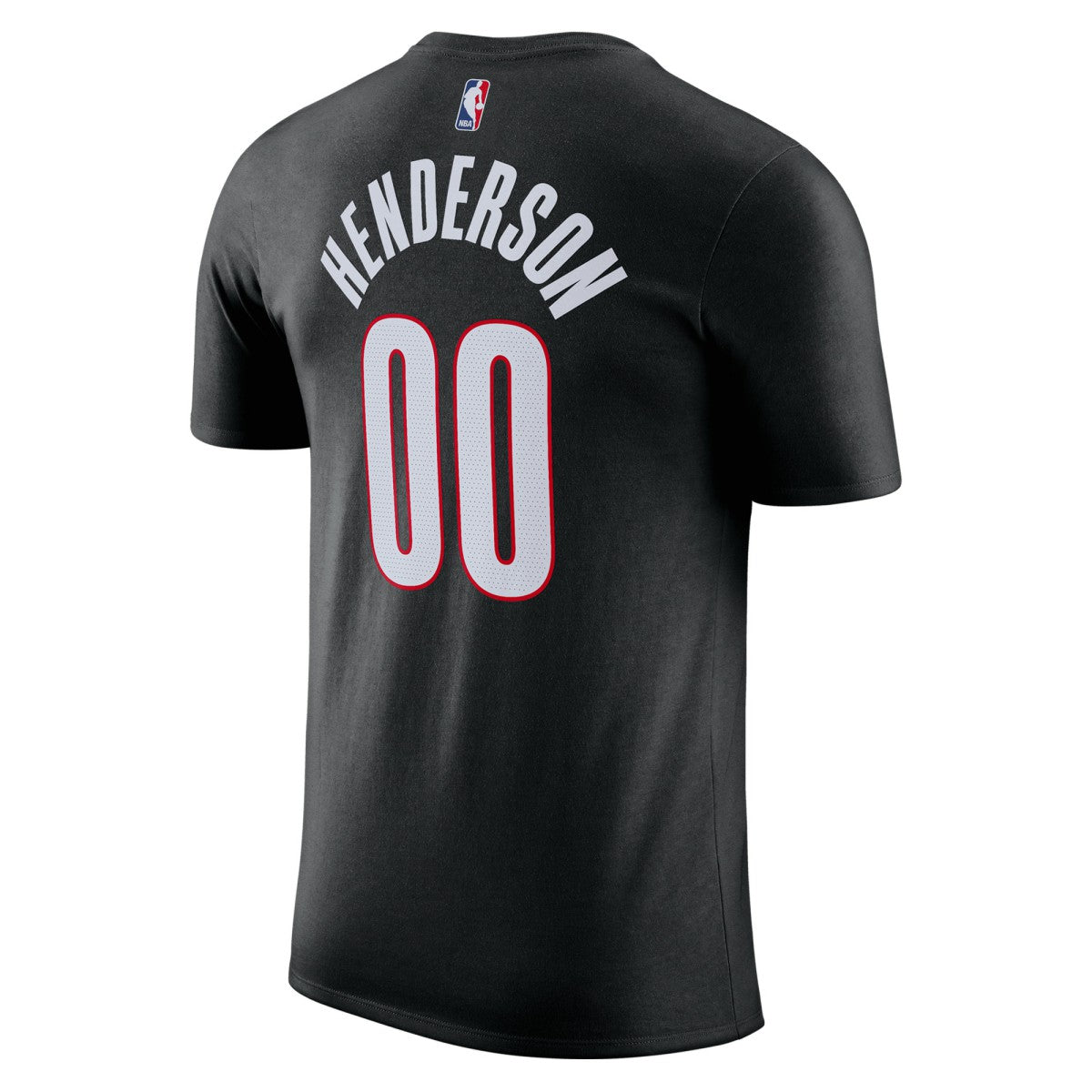Black Scoot Henderson Portland Trail Blazers Icon Edition Name & Number T-Shirt | NBA