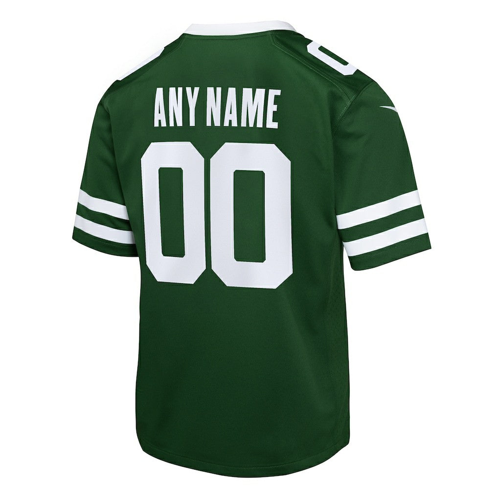 New York Jets Youth Custom Game Jersey | NFL Discount