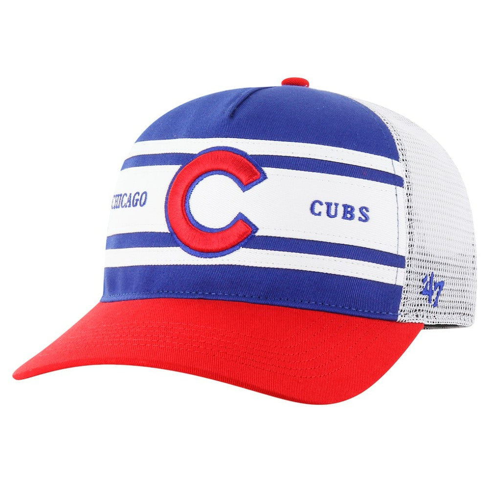 Chicago Cubs '47 Gridiron Super Stripe Relaxed Trucker Hitch Adjustable Hat - MLB Hats