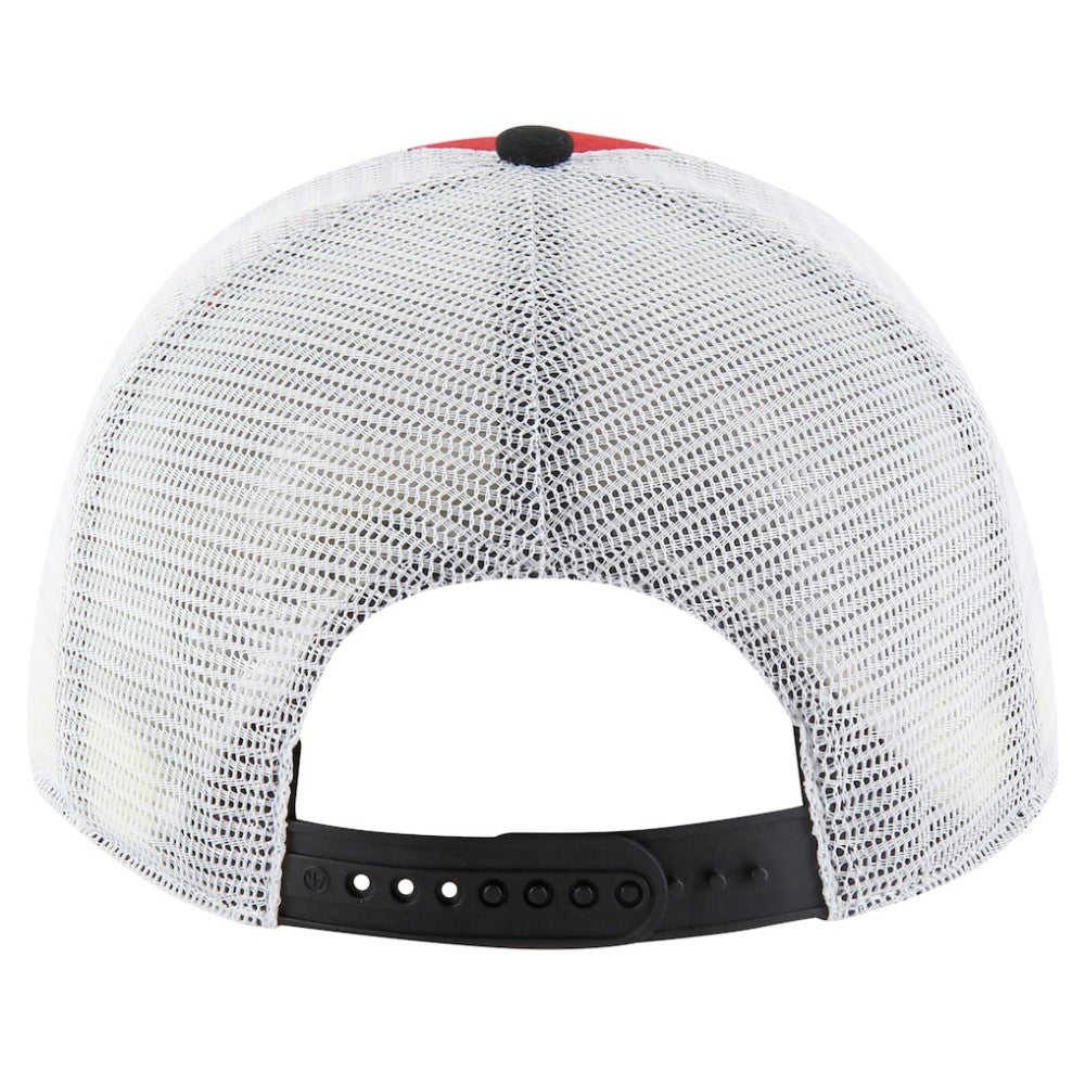 Atlanta Braves '47 Gridiron Super Stripe Relaxed Trucker Hitch Adjustable Hat - MLB Hats