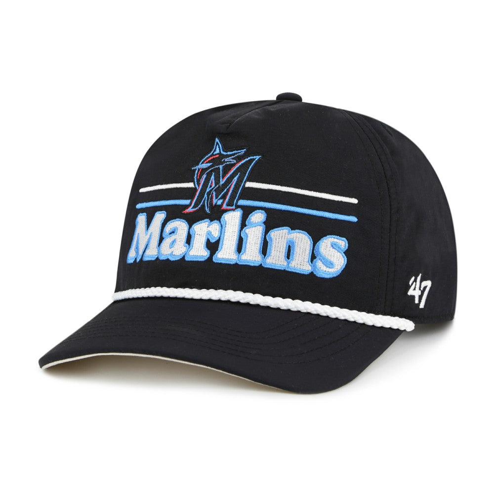 Miami Marlins '47 Campscape Hitch Adjustable Hat - MLB Hats
