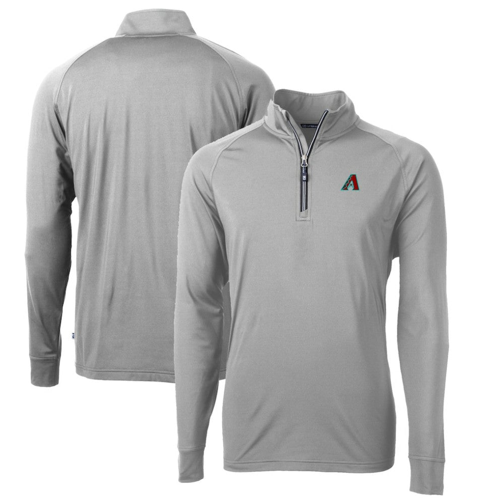 Arizona Diamondbacks Cutter & Buck Adapt Eco Knit Recycled Quarter-Zip Pullover Top - MLB Pullover