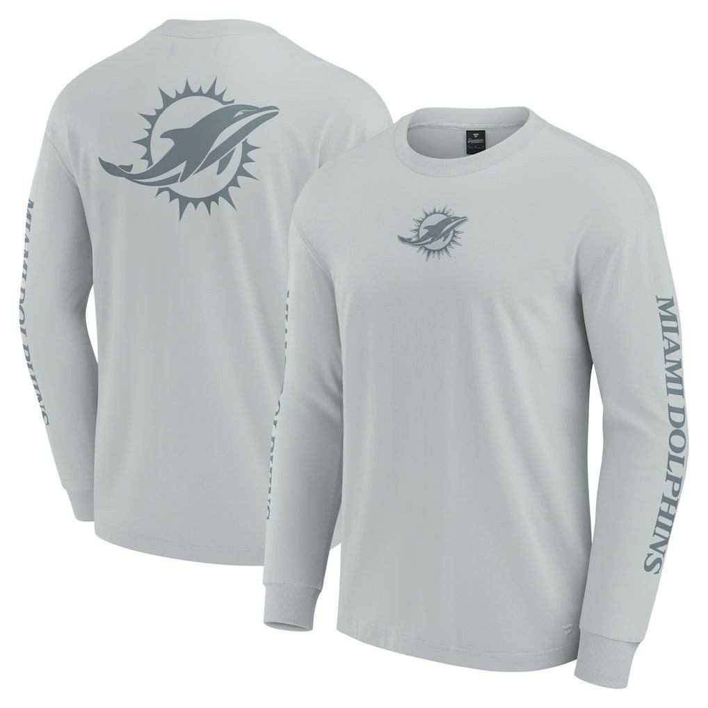 Miami Dolphins Unisex Elements Strive Long Sleeve T-Shirt | NFL Sale