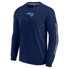 New England Patriots Unisex Elements Strive Long Sleeve T-Shirt | NFL US