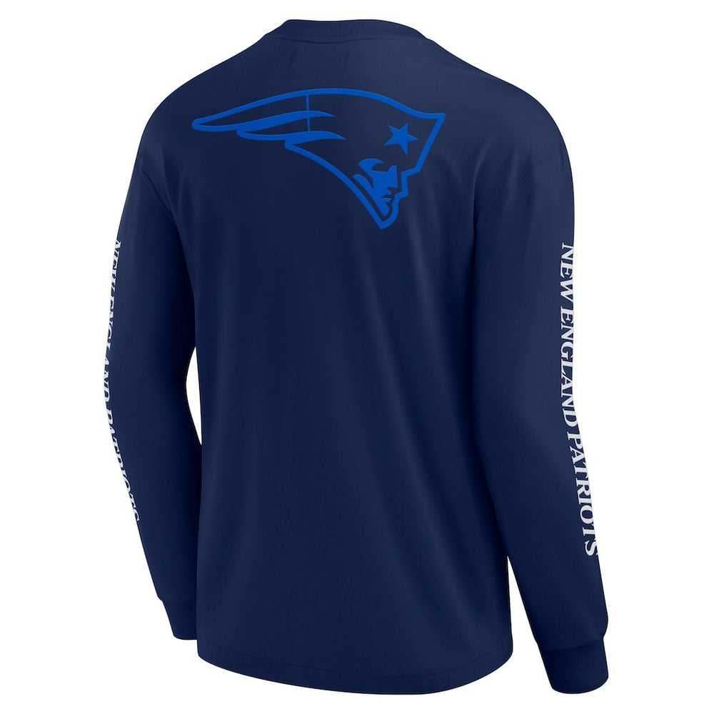 New England Patriots Unisex Elements Strive Long Sleeve T-Shirt | NFL US