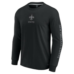 New Orleans Saints Unisex Elements Strive Long Sleeve T-Shirt | NFL US