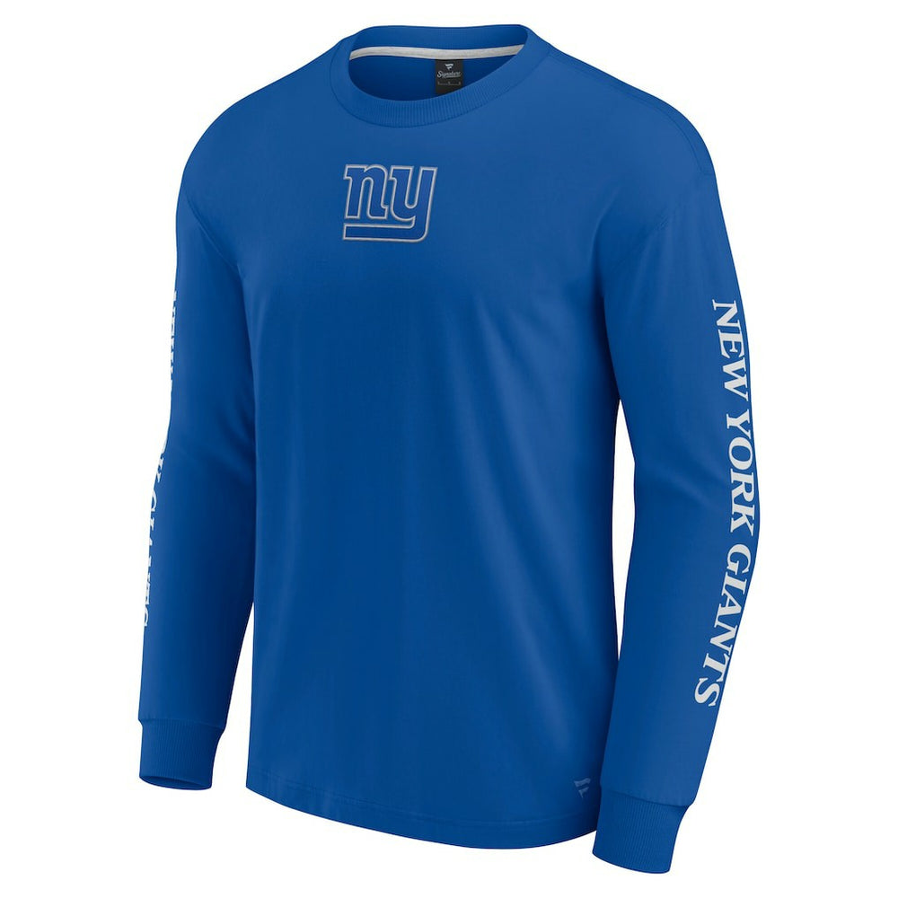 New York Giants Unisex Elements Strive Long Sleeve T-Shirt | NFL Hot