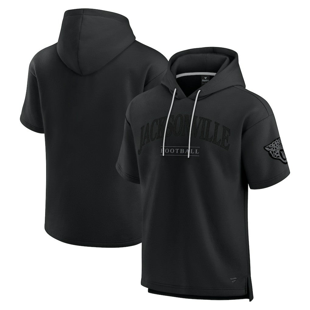 Jacksonville Jaguars Unisex Elements Ready Short Sleeve Pullover Hoodie | NFL US
