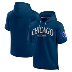 Chicago Bears Unisex Elements Ready Short Sleeve Pullover Hoodie | NFL Discount