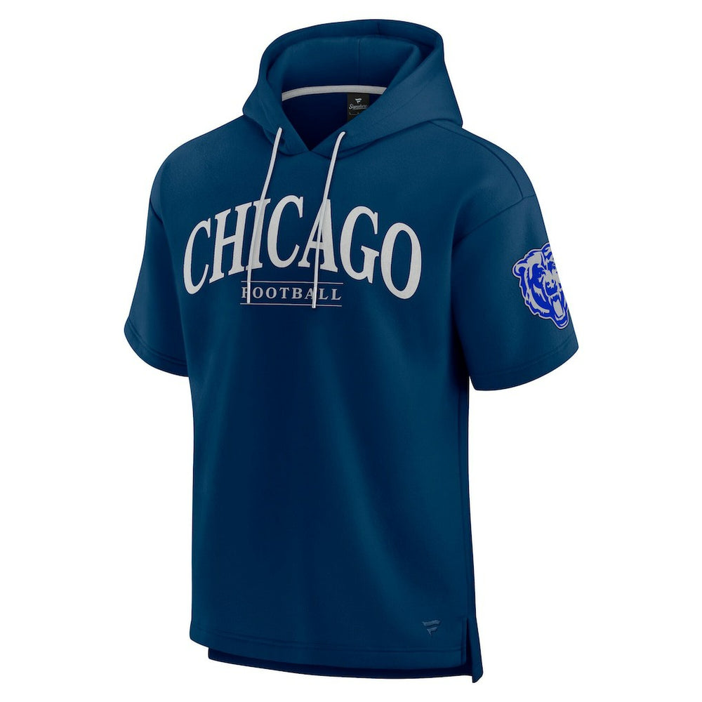 Chicago Bears Unisex Elements Ready Short Sleeve Pullover Hoodie | NFL Discount