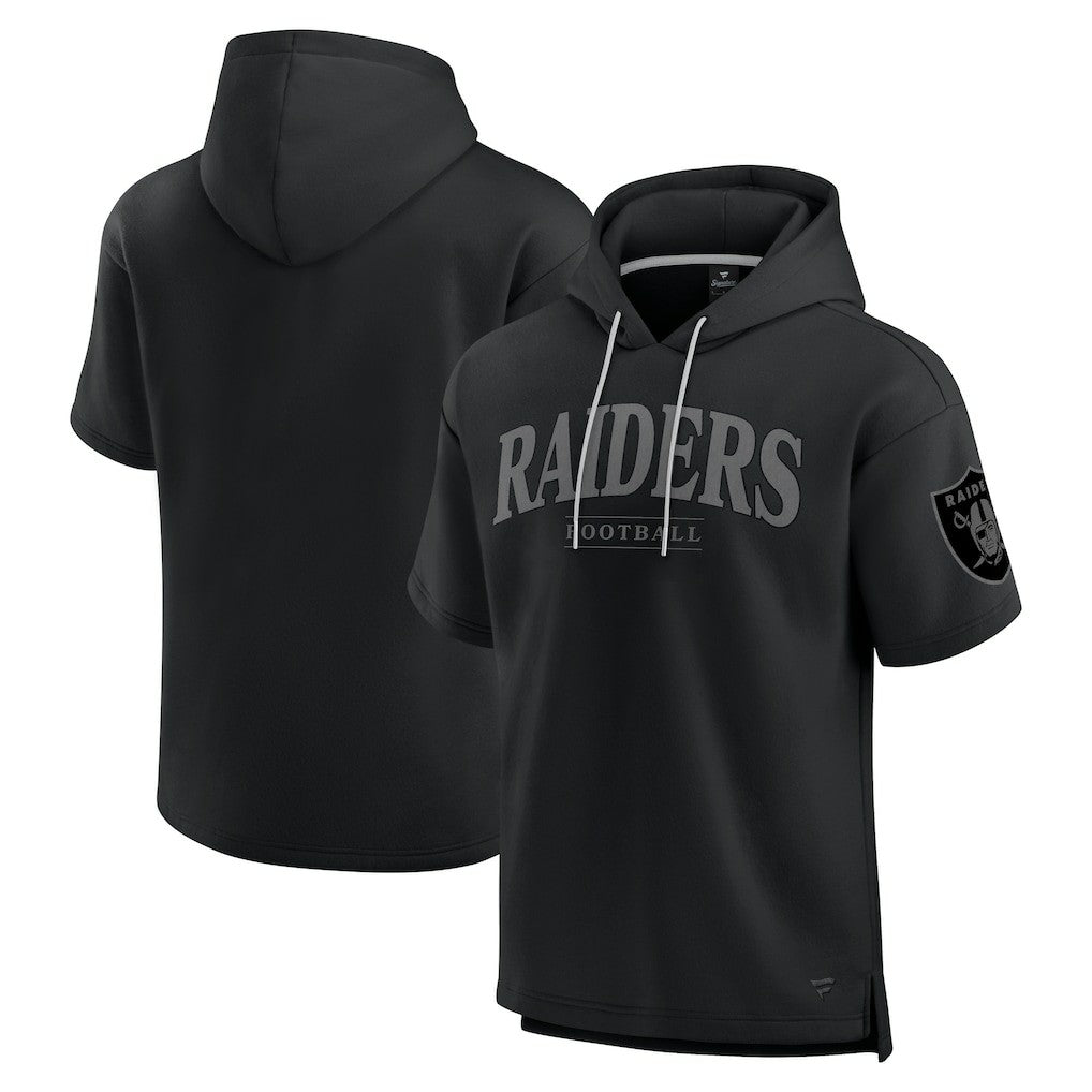 Las Vegas Raiders Unisex Elements Ready Short Sleeve Pullover Hoodie | NFL Online
