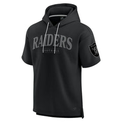 Las Vegas Raiders Unisex Elements Ready Short Sleeve Pullover Hoodie | NFL Online