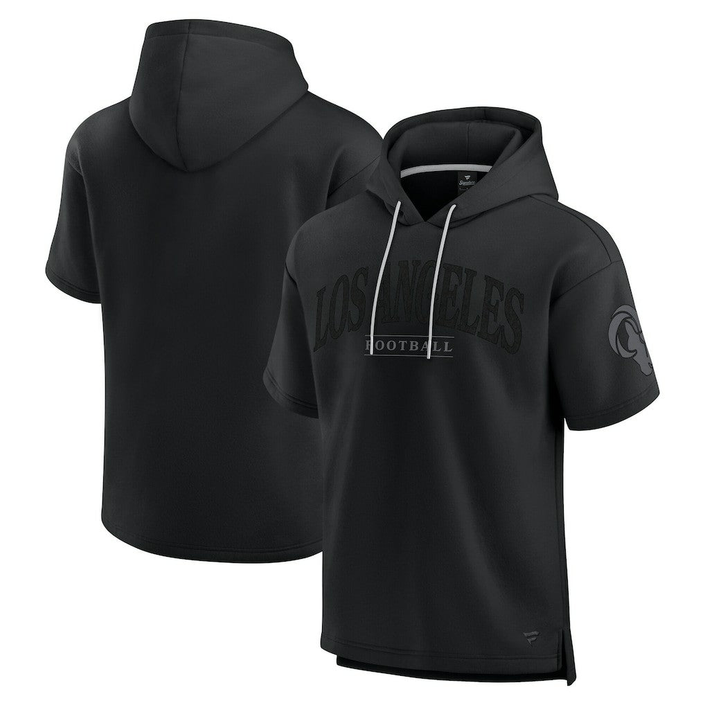 Los Angeles Rams Unisex Elements Ready Short Sleeve Pullover Hoodie | NFL Outlet