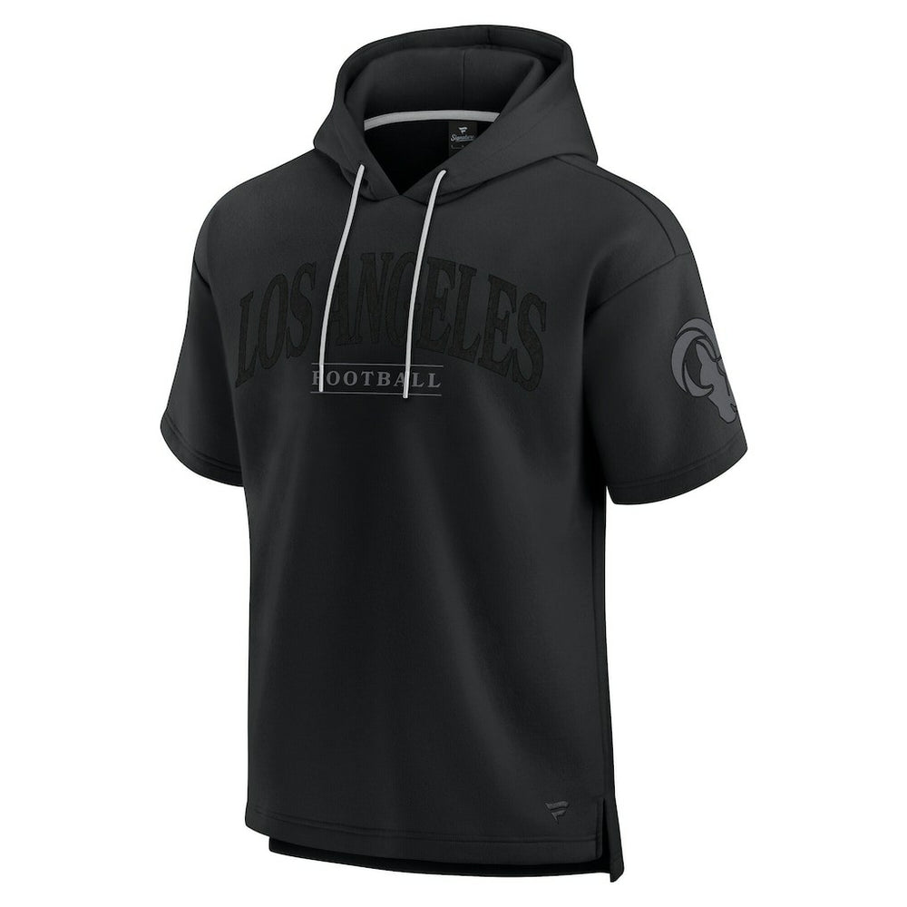 Los Angeles Rams Unisex Elements Ready Short Sleeve Pullover Hoodie | NFL Outlet