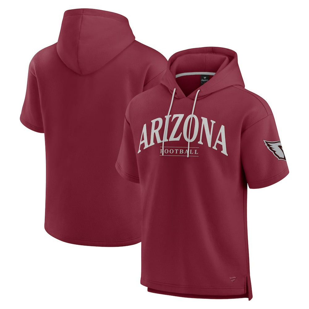 Arizona Cardinals Unisex Elements Ready Short Sleeve Pullover Hoodie | NFL Online