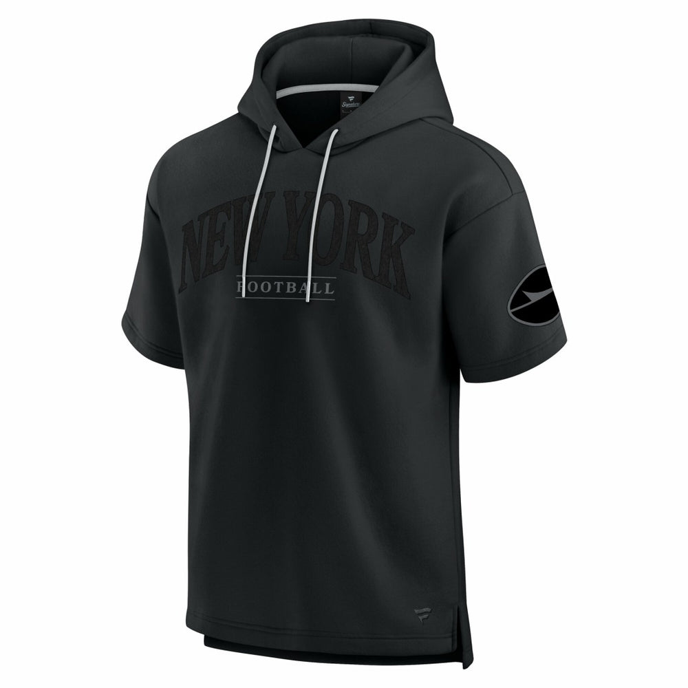 New York Jets Unisex Elements Ready Short Sleeve Pullover Hoodie | NFL Discount