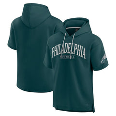 Philadelphia Eagles Unisex Elements Ready Short Sleeve Pullover Hoodie | NFL Outlet
