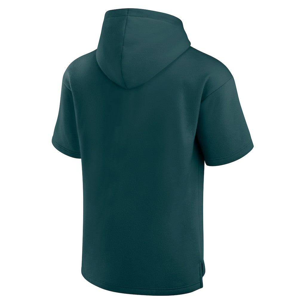 Philadelphia Eagles Unisex Elements Ready Short Sleeve Pullover Hoodie | NFL Outlet