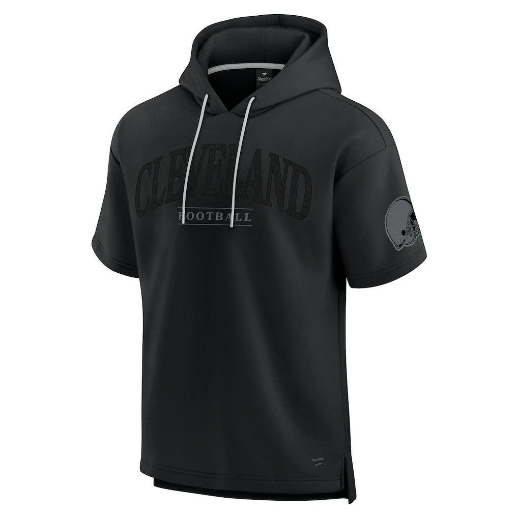 Cleveland Browns Unisex Elements Ready Short Sleeve Pullover Hoodie | NFL Discount