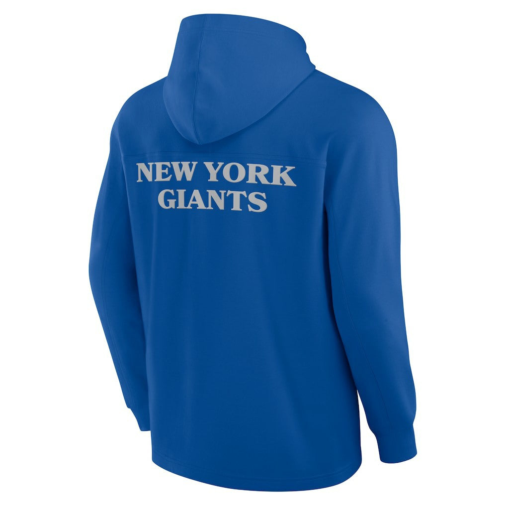 New York Giants Elements Blaze Tri-Blend Long Sleeve Hoodie T-Shirt | NFL On sale