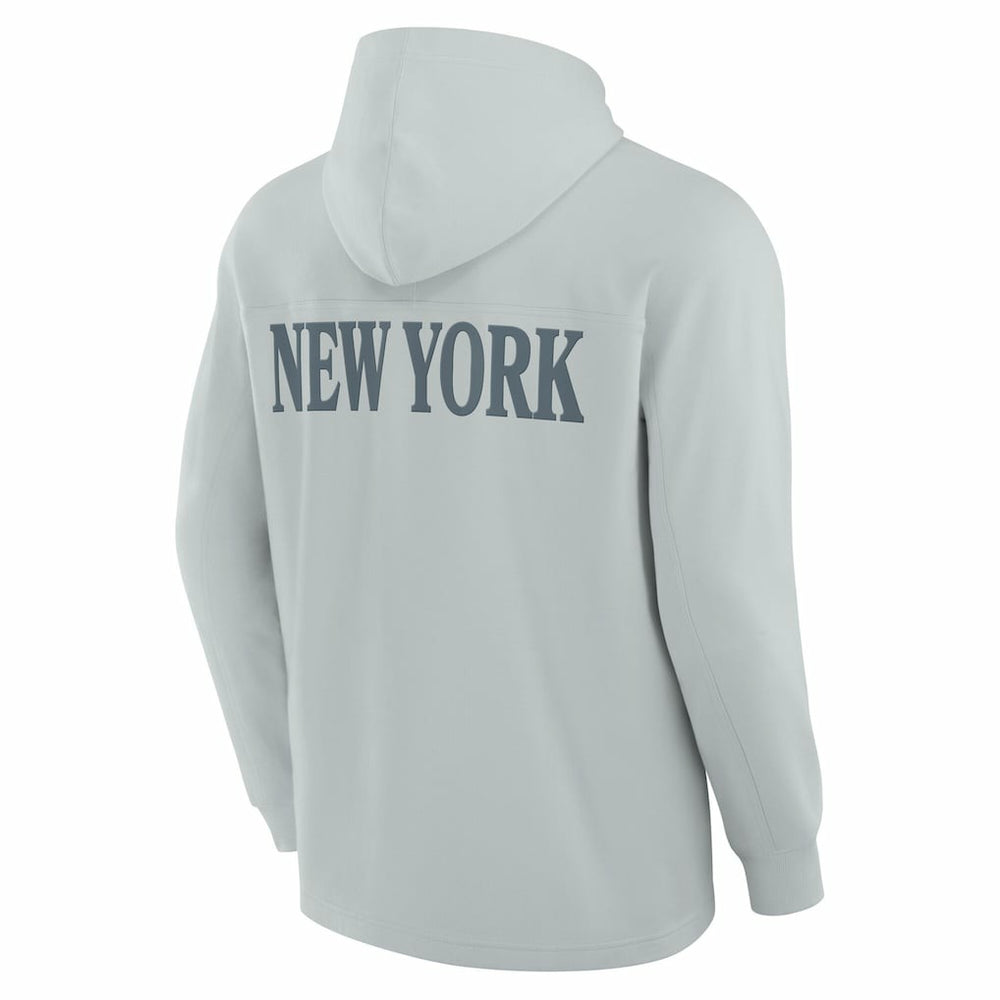 New York Jets Elements Blaze Tri-Blend Long Sleeve Hoodie T-Shirt | NFL Hot