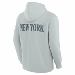New York Jets Elements Blaze Tri-Blend Long Sleeve Hoodie T-Shirt | NFL Hot
