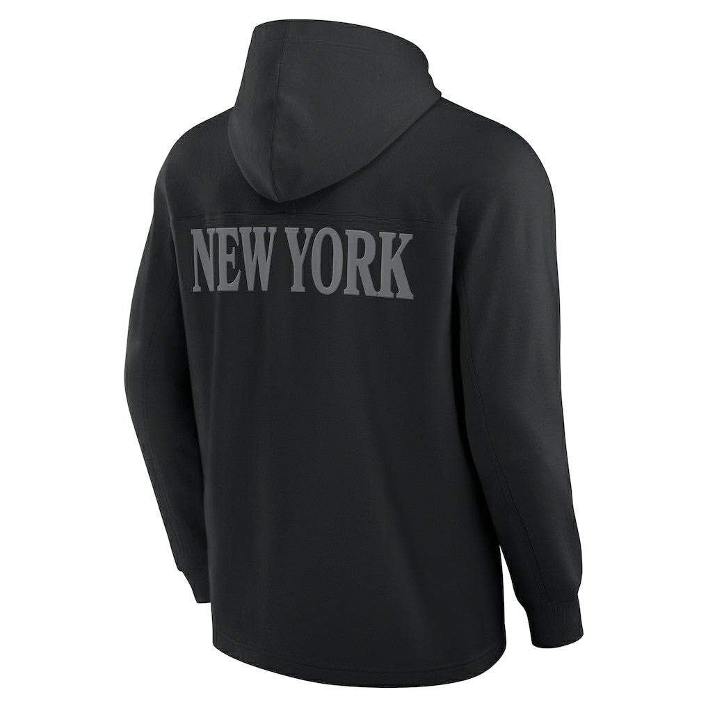 New York Jets Elements Blaze Tri-Blend Long Sleeve Hoodie T-Shirt | NFL Online