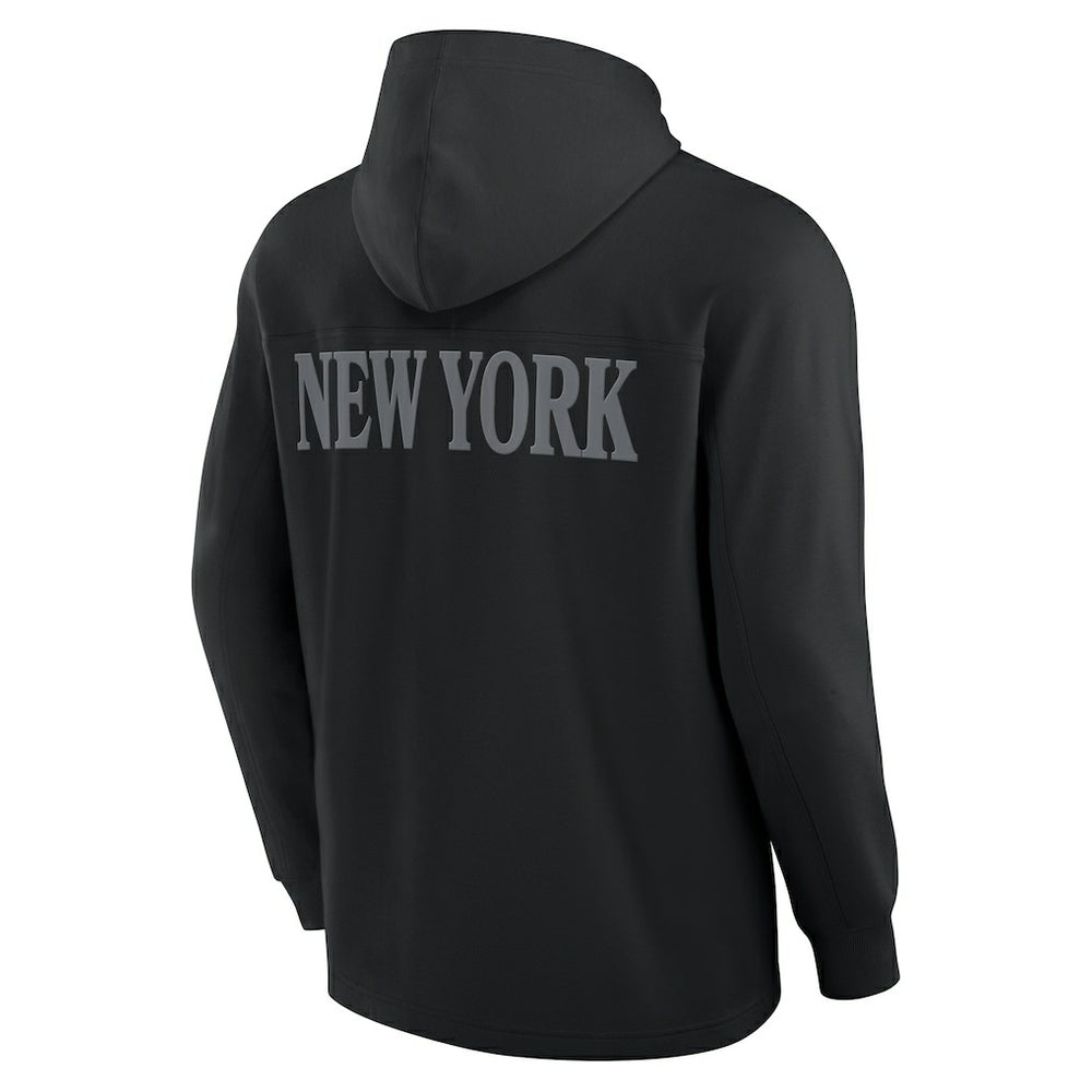 New York Jets Elements Blaze Tri-Blend Long Sleeve Hoodie T-Shirt | NFL Online