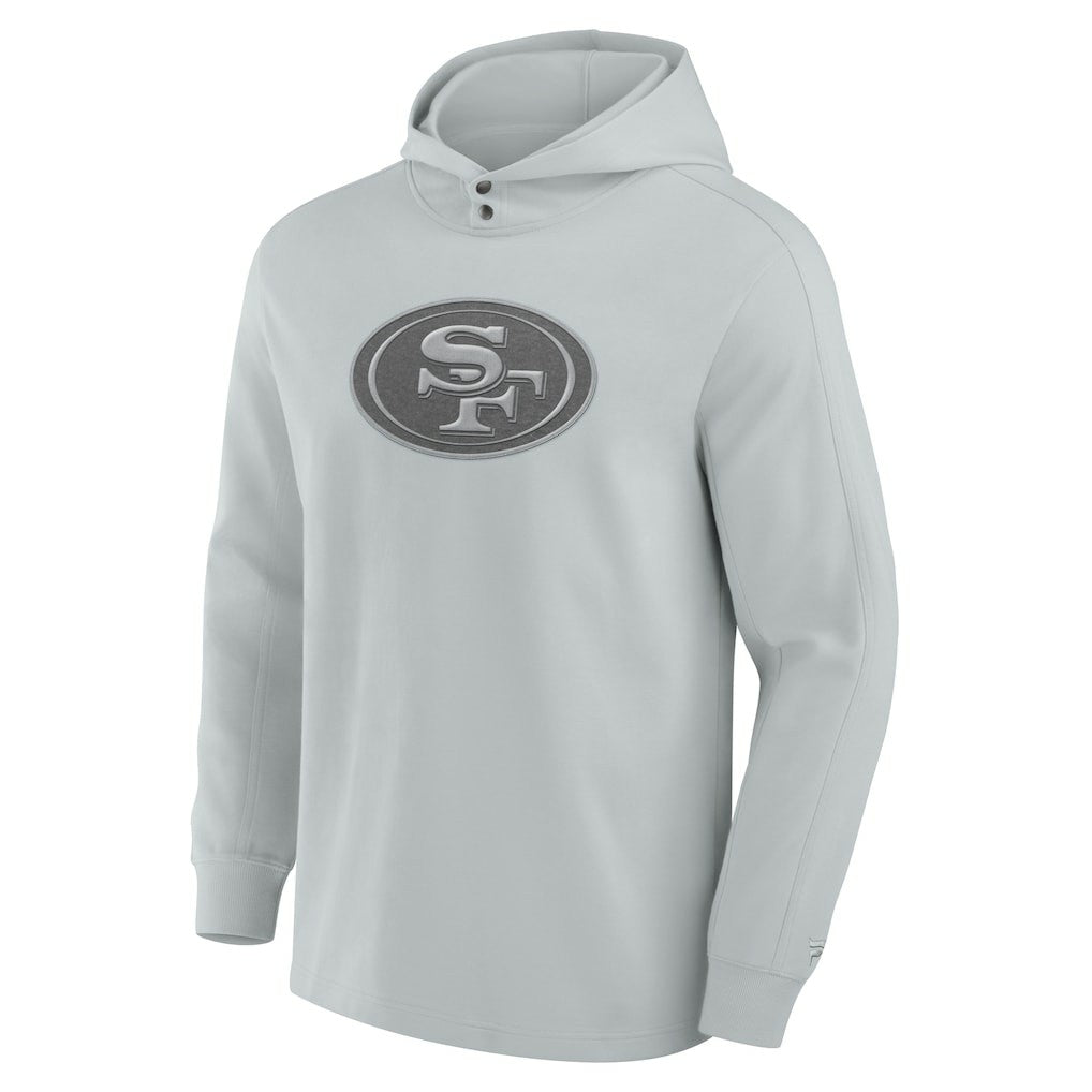 San Francisco 49ers Elements Blaze Tri-Blend Long Sleeve Hoodie T-Shirt | NFL Outlet