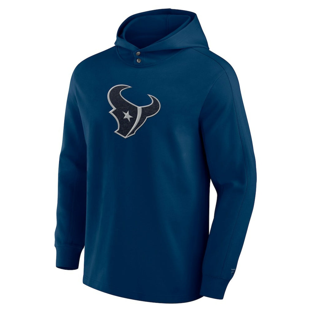 Houston Texans Elements Blaze Tri-Blend Long Sleeve Hoodie T-Shirt | NFL Hot