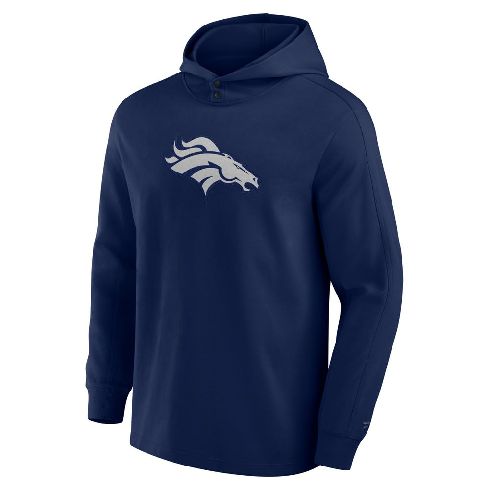 Denver Broncos Elements Blaze Tri-Blend Long Sleeve Hoodie T-Shirt | NFL US