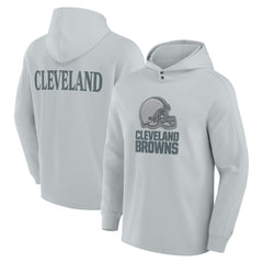 Cleveland Browns Elements Blaze Tri-Blend Long Sleeve Hoodie T-Shirt | NFL On sale