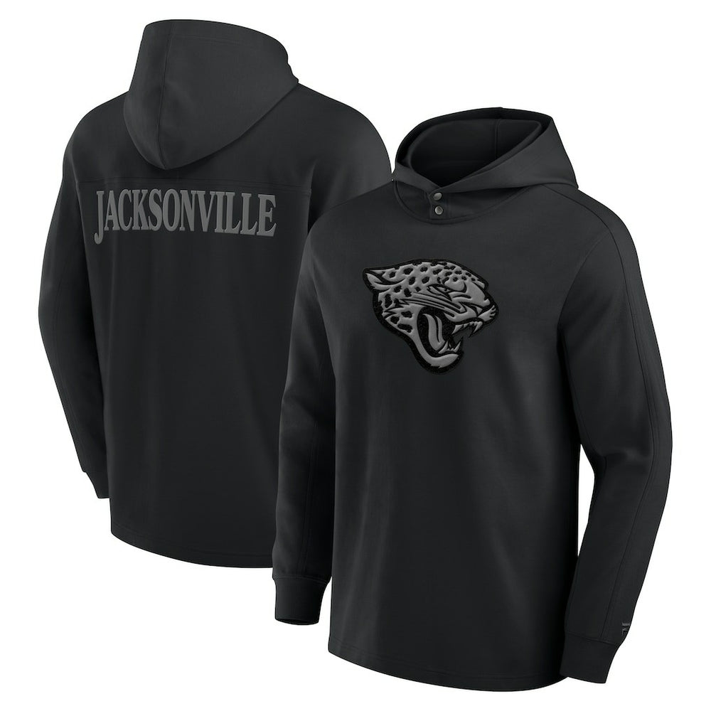 Jacksonville Jaguars Elements Blaze Tri-Blend Long Sleeve Hoodie T-Shirt | NFL Online